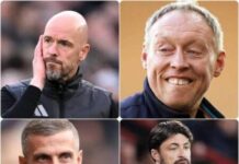 Check out managers sacked in Europe’s top leagues so far