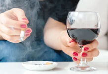 Smoking or drinking?