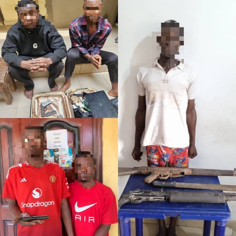 Delta Security: Police arrest armed robbers, cultists; recover guns