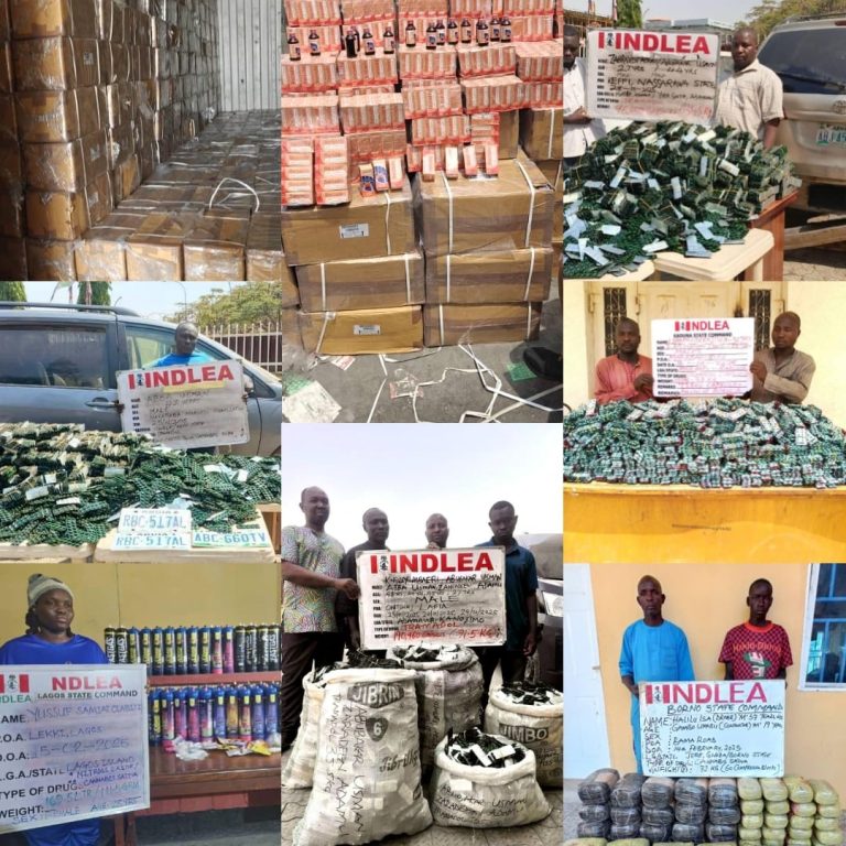 NDLEA busts trans-border drug cartel, arrests 4 members in Onitsha, Keffi