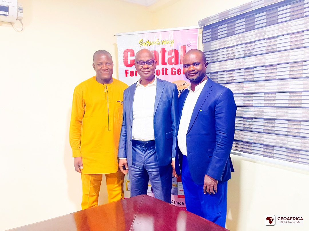 L-R: Pharm. Ambrose Ezeh, Mr. Umenwa Emmanuel, Prince Cletus Ilobanafor