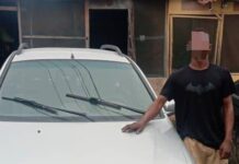 Police Arrest Man For Stealing Neighbour’s Car