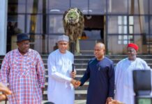 Breaking: Saraki Leads Peace Moves in PDP, Holds Talks in Enugu