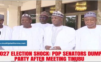 Breaking News: 2027 Election – PDP Senators from Kebbi State Join APC After Meeting with Tinubu