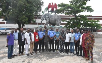 CP Olohundare Jimoh meet civil society organizations ahead of June 12 amid proposed protest by some civil society groups