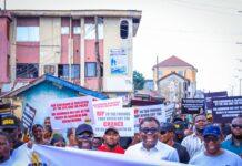 Group stages protest over insecurity, activities of vigilante in Anambra