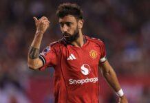 EPL: Bruno Fernandes blames referee for missed penalty