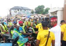 Over 60 motorcycle operators benefit from Eze Chika Nwokedi’s charitable birthday demonstration
