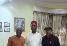 Distinguished Sen. Ned Nwoko hosts Dr Uzu Onyemaechi Robert and entourage at his residence in Abuja
