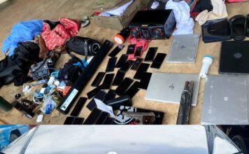 Delta State Police arrests armed robbers; recovers one stolen car, two motorcycles, guns and ammunition