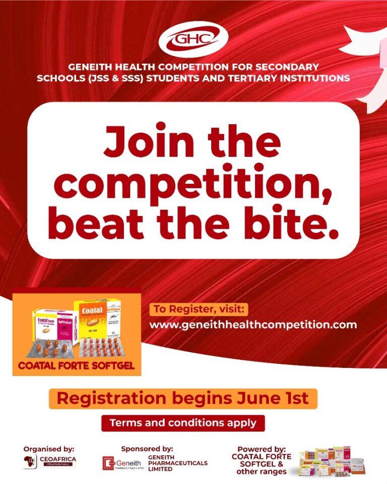 Geneith Health Competition: Nigerian youth empowered to lead fight against malaria