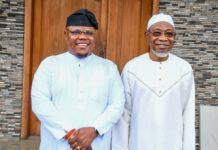 OmoBarca in Strategic Talks with National Secretary of ADC, Rauf Aregbesola Ahead of 2027 Elections