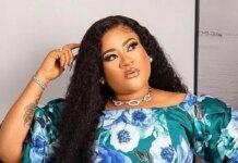Nkechi Blessing escapes unhurt as POP ceiling collapses in Lekki home