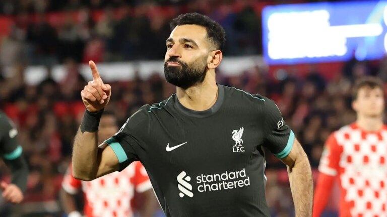 EPL: Salah picks two contenders for Liverpool’s title challenge
