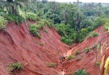 Indigenes beg Tinubu, Otti for help as erosion ravages Abia community