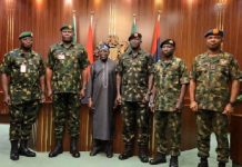 ‘Nigeria Is in a Hurry to Celebrate Victory’ – Tinubu Honors Newly Appointed Service Chiefs