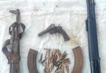 Delta Security: Police engage suspected Kidnappers, recover firearms, ammunition