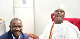 Ooni Congratulates Ola Awakan, Newly Appointed DG of Nigerian Tourism Development Corporation