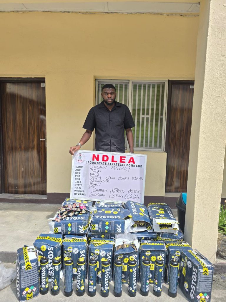 Drug parties are illegal, NDLEA warns club owners, fun seekers
