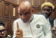 Just In: Court Adjourns Opening of Nnamdi Kanu’s Defence