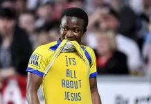 Tragedy In China: Togo’s Samuel Asamoah Breaks Neck During League Encounter