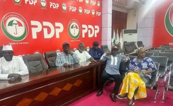 BREAKING: Turaki, Makinde, Bala Mohammed Lead Effort to Oust Wike’s Faction from PDP Secretariat