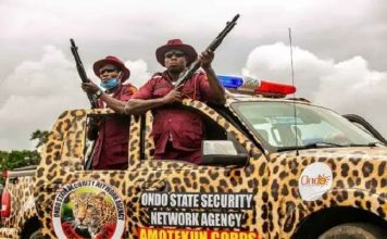 Recruitment Begins for Ondo Amotekun Corps