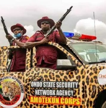 Recruitment Begins for Ondo Amotekun Corps