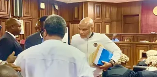 Court Takes Break, Prepares to Sentence Nnamdi Kanu