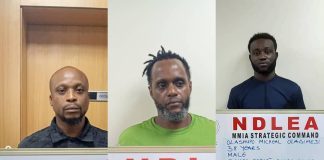 5 drug kingpins bag 21 years imprisonment over Gabon, Australia-bond cocaine, opioids