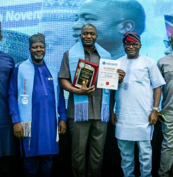 “Let’s Help Solve Insecurity in Nigeria,” Awuapila Tells Tinubu at SPSP Conference
