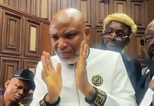Viral Video: Nnamdi Kanu Rejects Court Judgment, Calls It ‘Complete Rubbish’