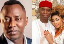 JUST IN: Sowore Alleges Regina Daniels Was a Minor at Marriage, Presents Proof Against Ned Nwoko