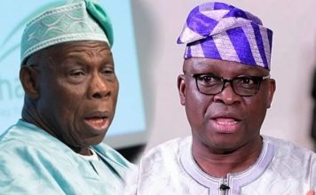 ‘You Are Forgiven’ — Obasanjo Ends Rift With Fayose