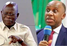 APC Chieftain Eze Tells Oshiomhole to ‘Go and Hide Your Face’ Over Attack on Amaechi’