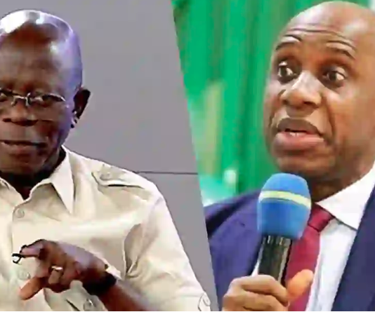 APC Chieftain Eze Tells Oshiomhole to ‘Go and Hide Your Face’ Over Attack on Amaechi’