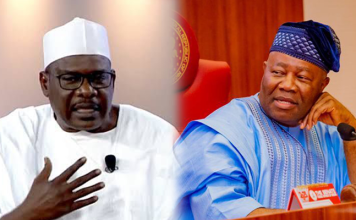 Ndume Tells Akpabio: ‘I Am a Senior Senator, You Can’t Stop Me From Speaking’
