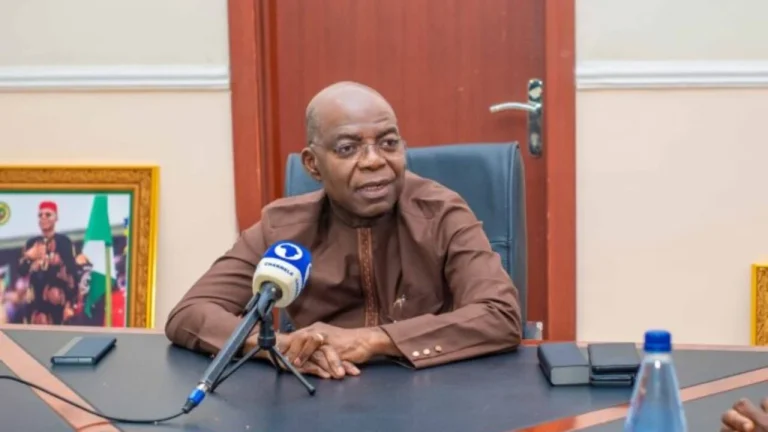 Governor Otti Speaks Out on Convoy Attack by Gunmen