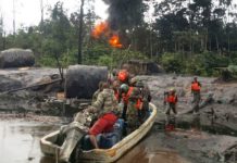 Military Cracks Down on Oil Theft in Niger-Delta, Arrests 19 and Destroys 22 Refineries