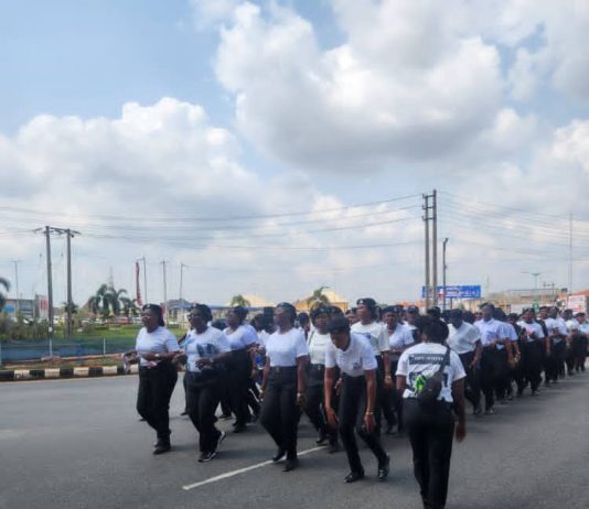 Delta State Police Commemorate 70 Years of Women in the Force with 5 km Walk Against Gender‑Based Violence
