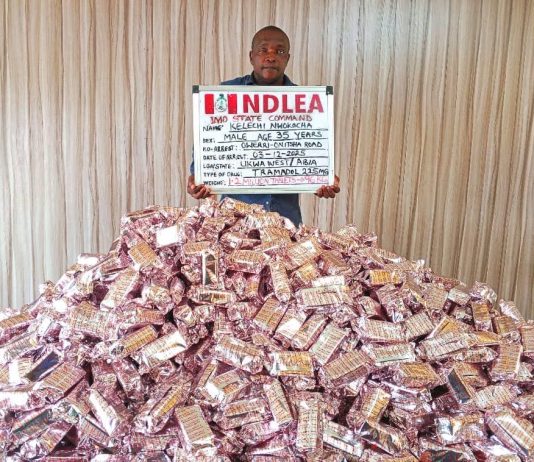 7.6 million tramadol pills, 76,273kg Colorado, skunk seized in Delta, Imo, Adamawa raids