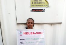 Female drug kingpin arrested in Lagos with 23.50kg cocaine stashed in her children’s room