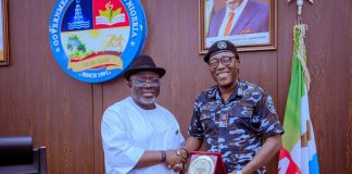 Delta Police Chief Pledges Enhanced Security in Courtesy Visit to Governor