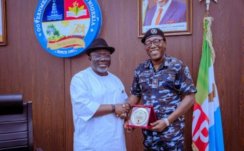 Delta Police Chief Pledges Enhanced Security in Courtesy Visit to Governor