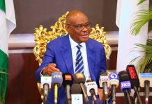 Basiru Urges Wike to Step Down, Avoid Bringing PDP Practices Into APC