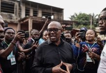 Abuja Tense as Peter Obi Stages Demonstration at National Assembly