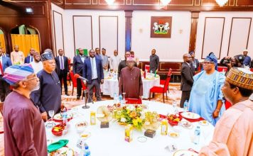 At Iftar Meeting, Tinubu Emphasizes Unity and Inclusive Governance