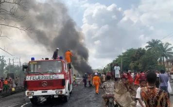 Driver, Conductor Die in Tanker Explosion on Anambra Roads