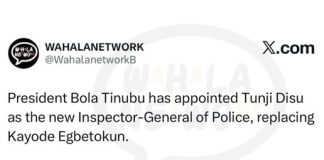 Frank Mbah, Other DIGs to Leave as Tinubu Picks Tunji Disu as Inspector-General