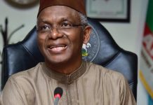Breaking: El-Rufai Arrives EFCC Office Under Tight Security as Protest Erupts